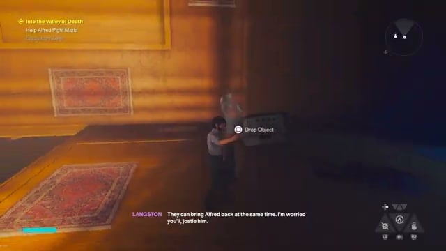 Carry Alfred toward the Ranger