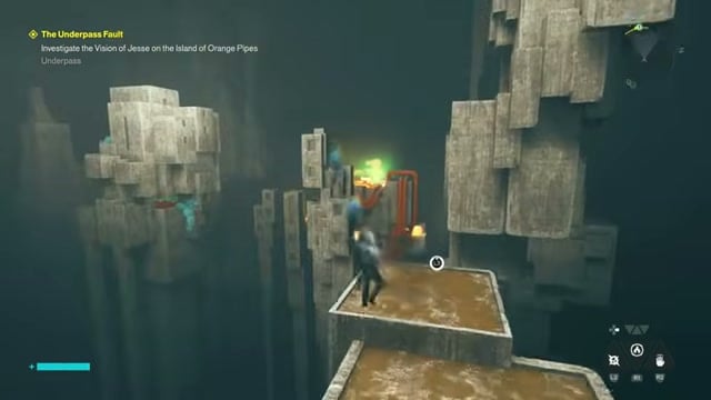 Reach the Fast Travel Door