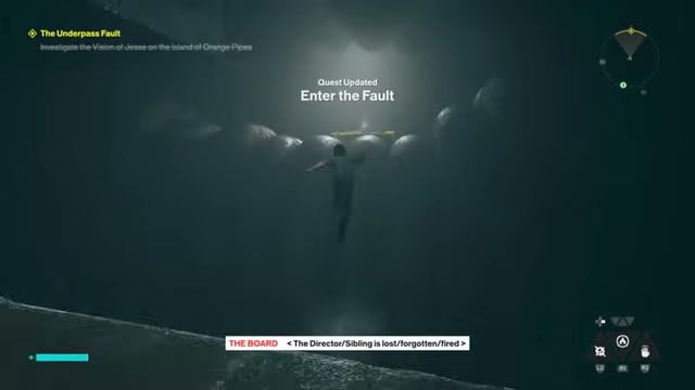 Cross the giant pipes
