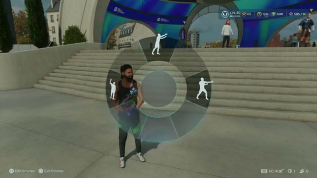 Check the wheel in the Grounds
