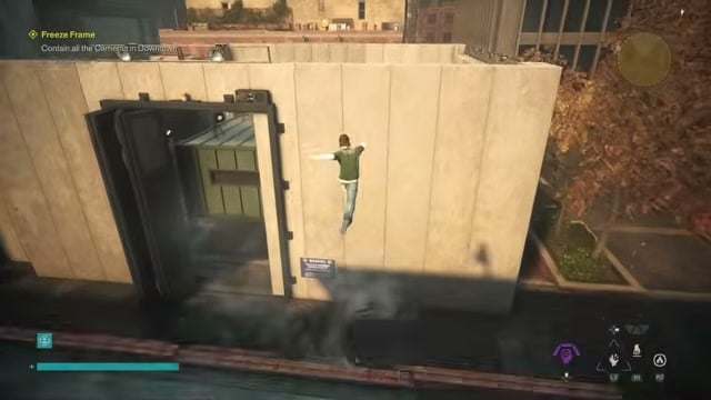 Reach the green structure