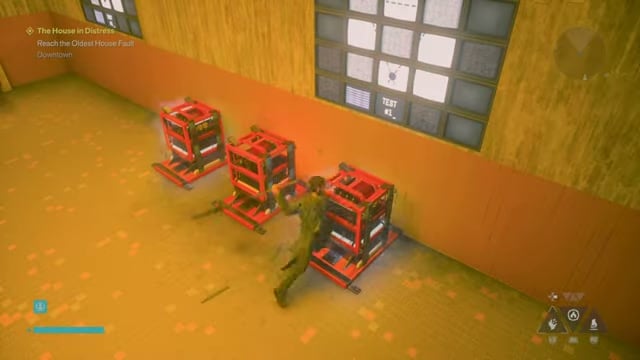 Strike the sparking floor unit