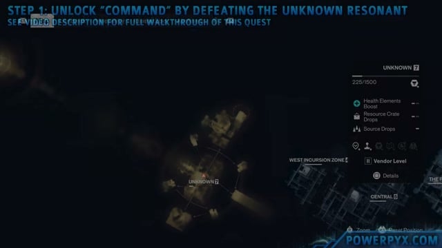 Track The Unknown Resonant