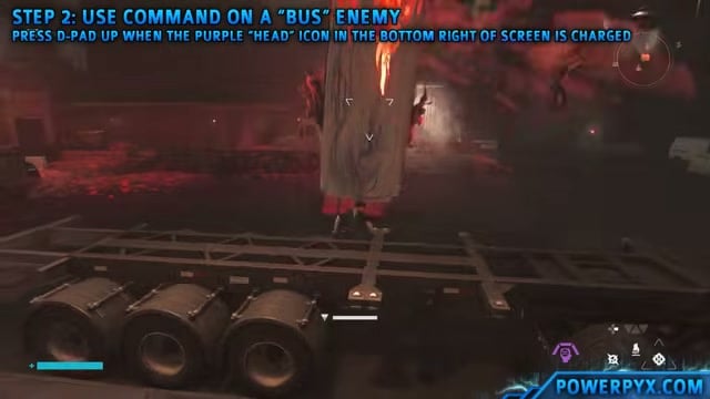 Command the bus enemy