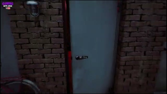 Open the shed beside the bicycle