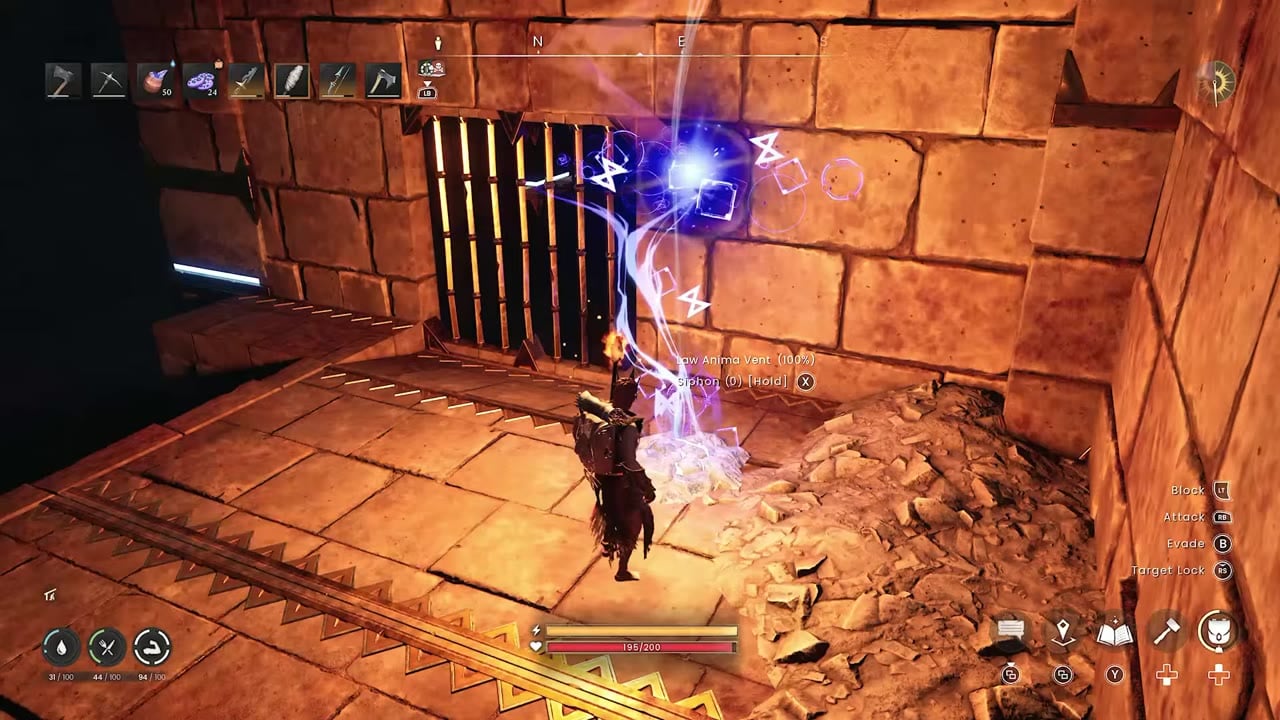 Anima Well: Vault of Veth-Khen-Karah fast travel point