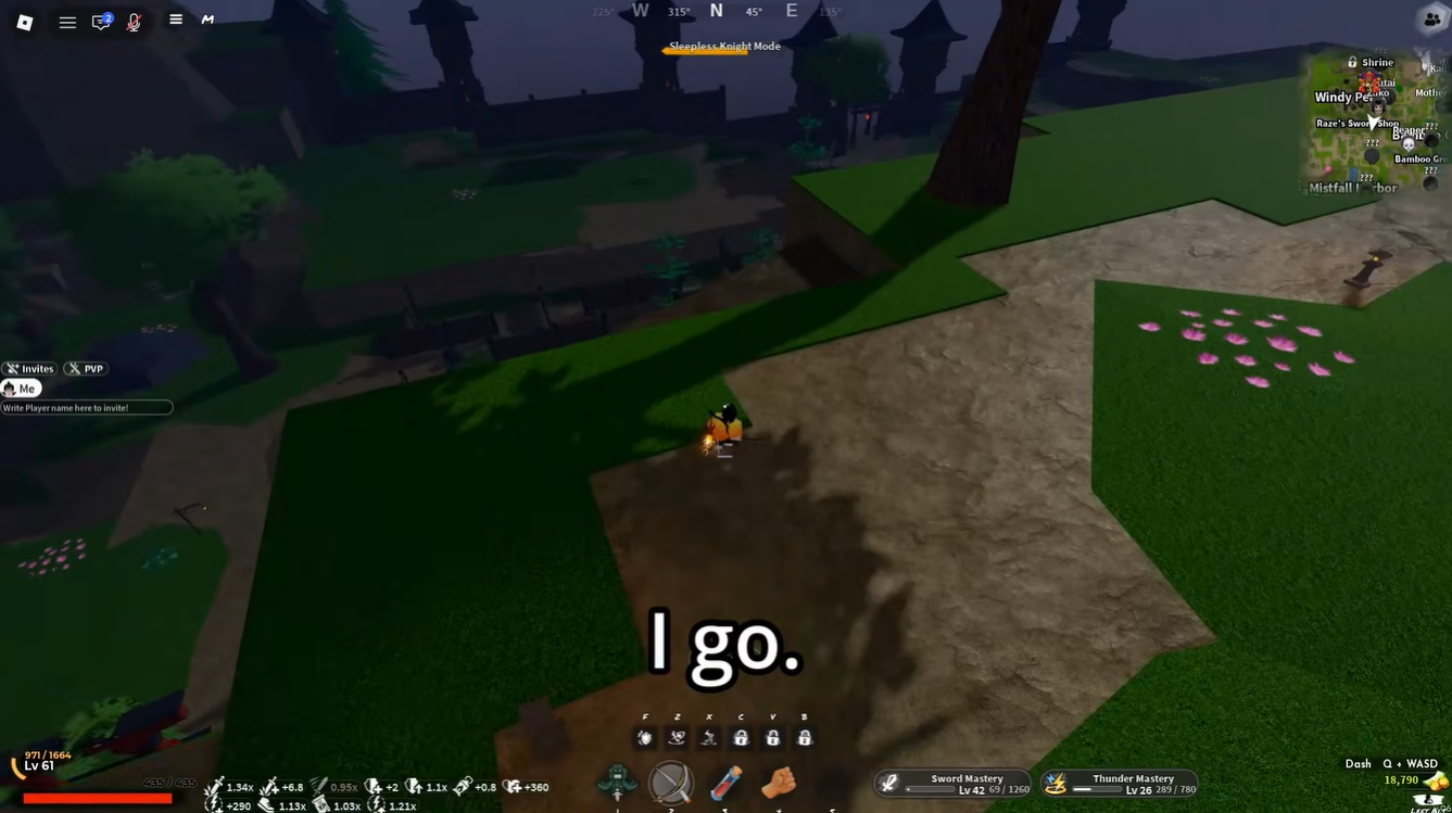 Start from Windy Peak to Mistfall Village harbor / YouTube - Fungzy