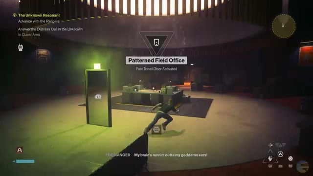 Patterned Field Office fast travel activation