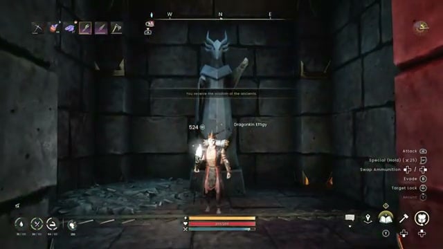 Commune with the Dragonkin Effigy
