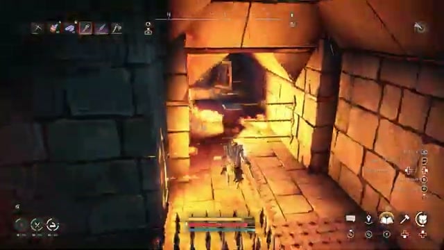 Cross the trapped corridors