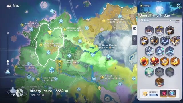 Travel to Beast Fang Ridge