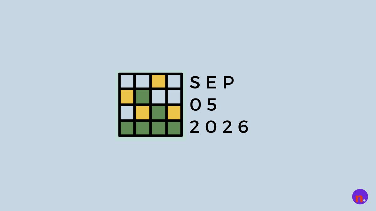 Unwordle Hints and Answers Today: September 05, 2026