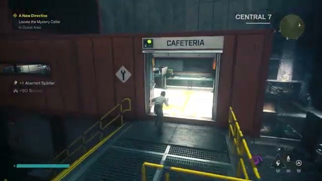 Upper-level Cafeteria entrance