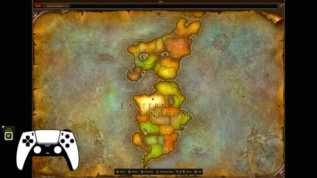 Open a broader map view