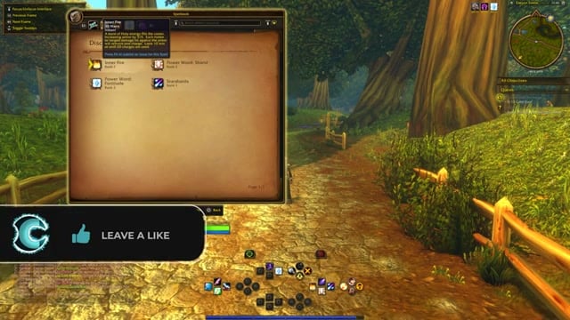 Item bindings: open your bags