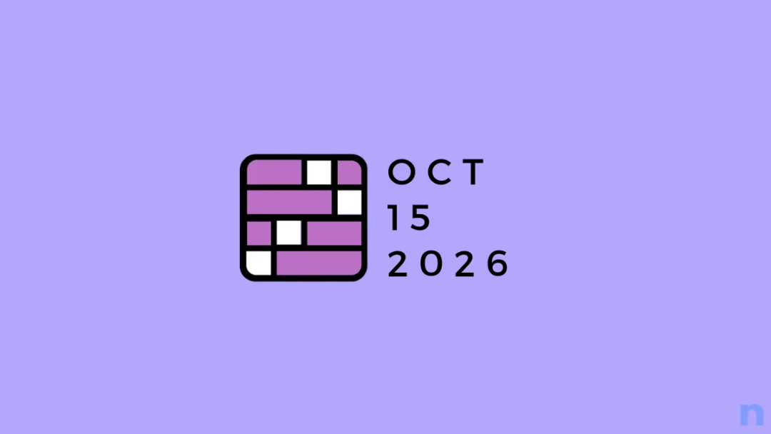 Game icon and date for NYT Connections #1222 Hints and Answers for October 15, 2026