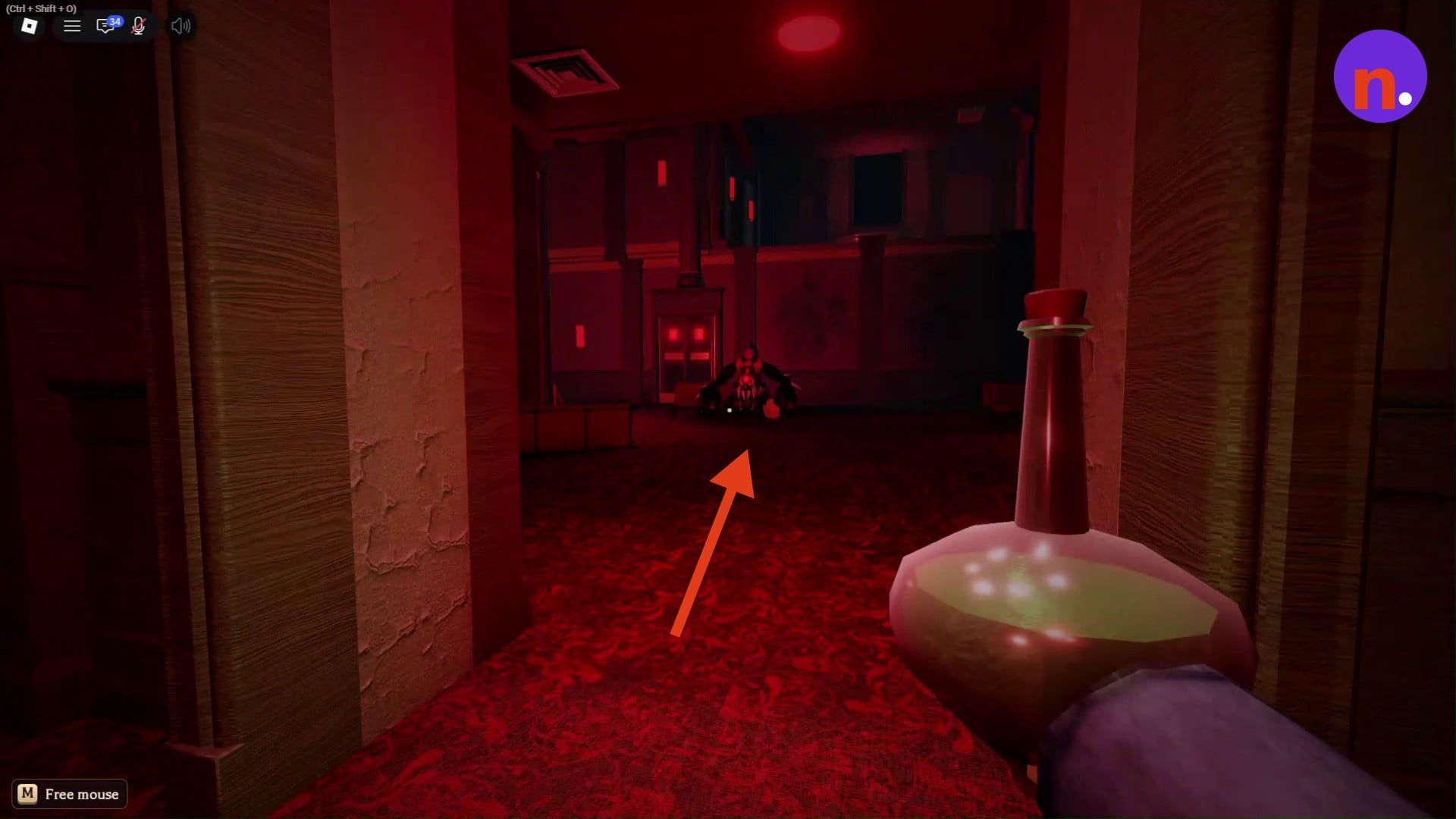 Carry the potion through the maze corridors