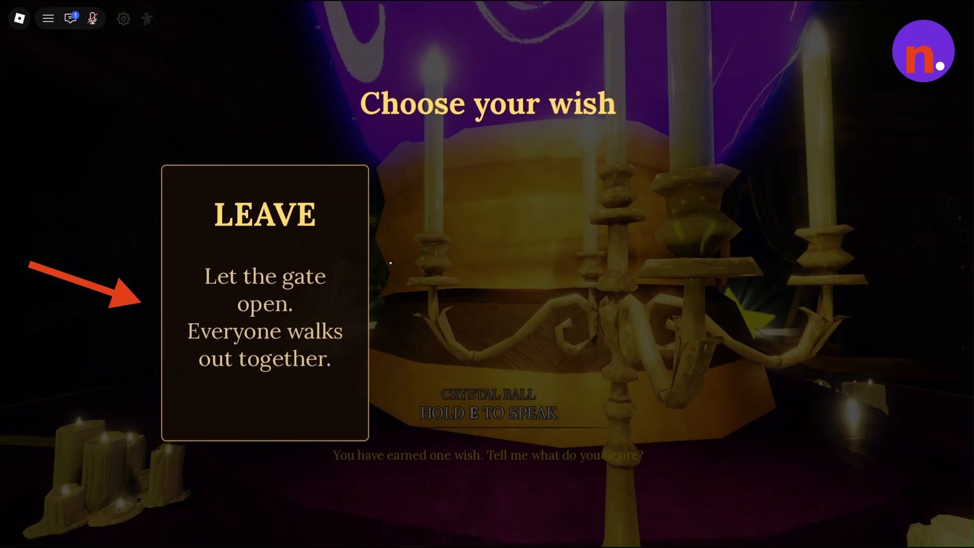 Choose your wish