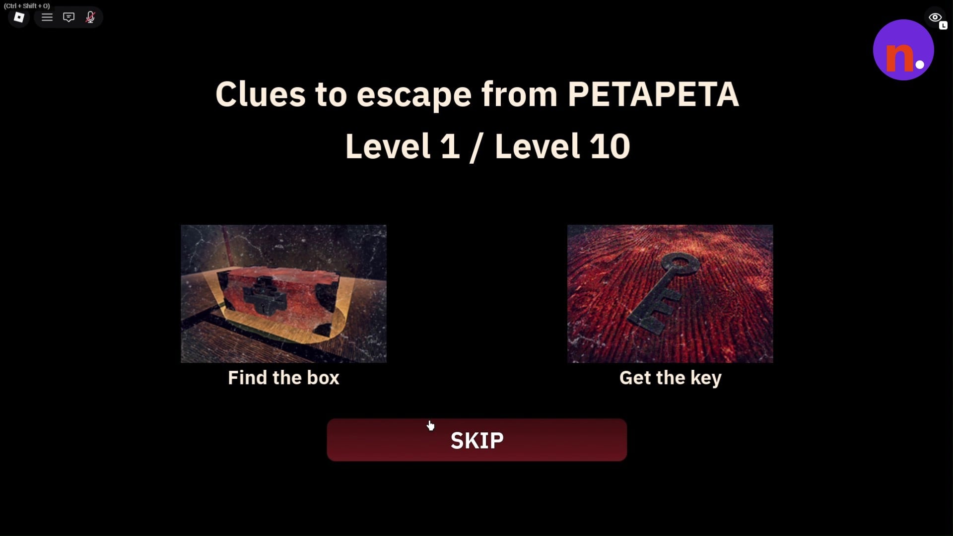 The Level 1 box-and-key objectives
