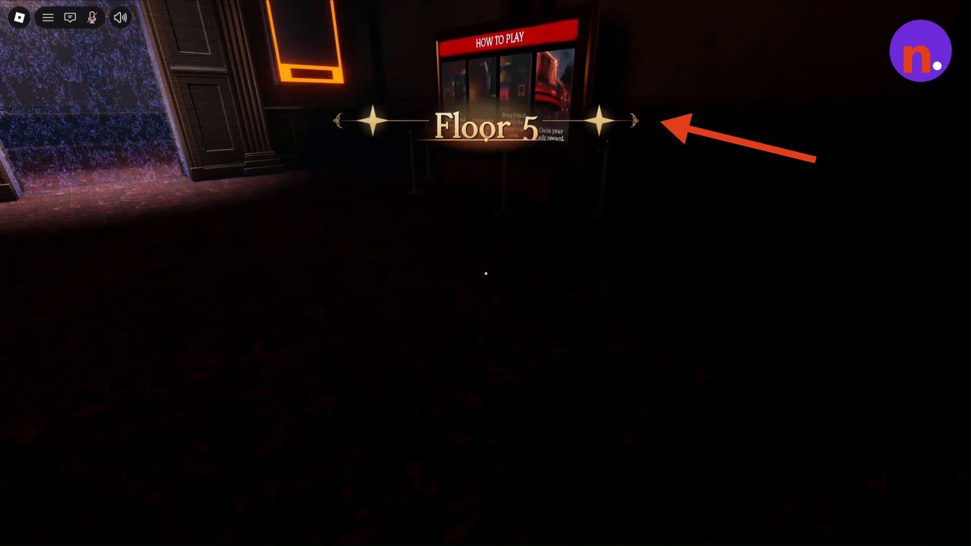 The elevator opens onto the Floor 5 corridor