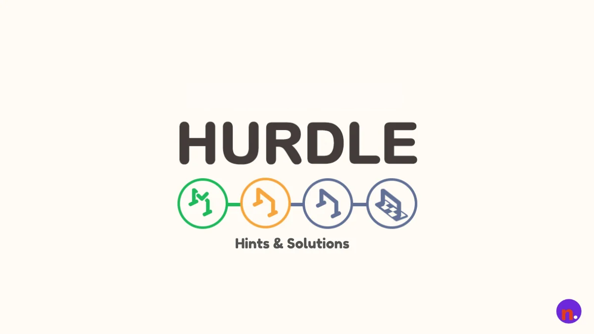 The icon or name of Hurdle.