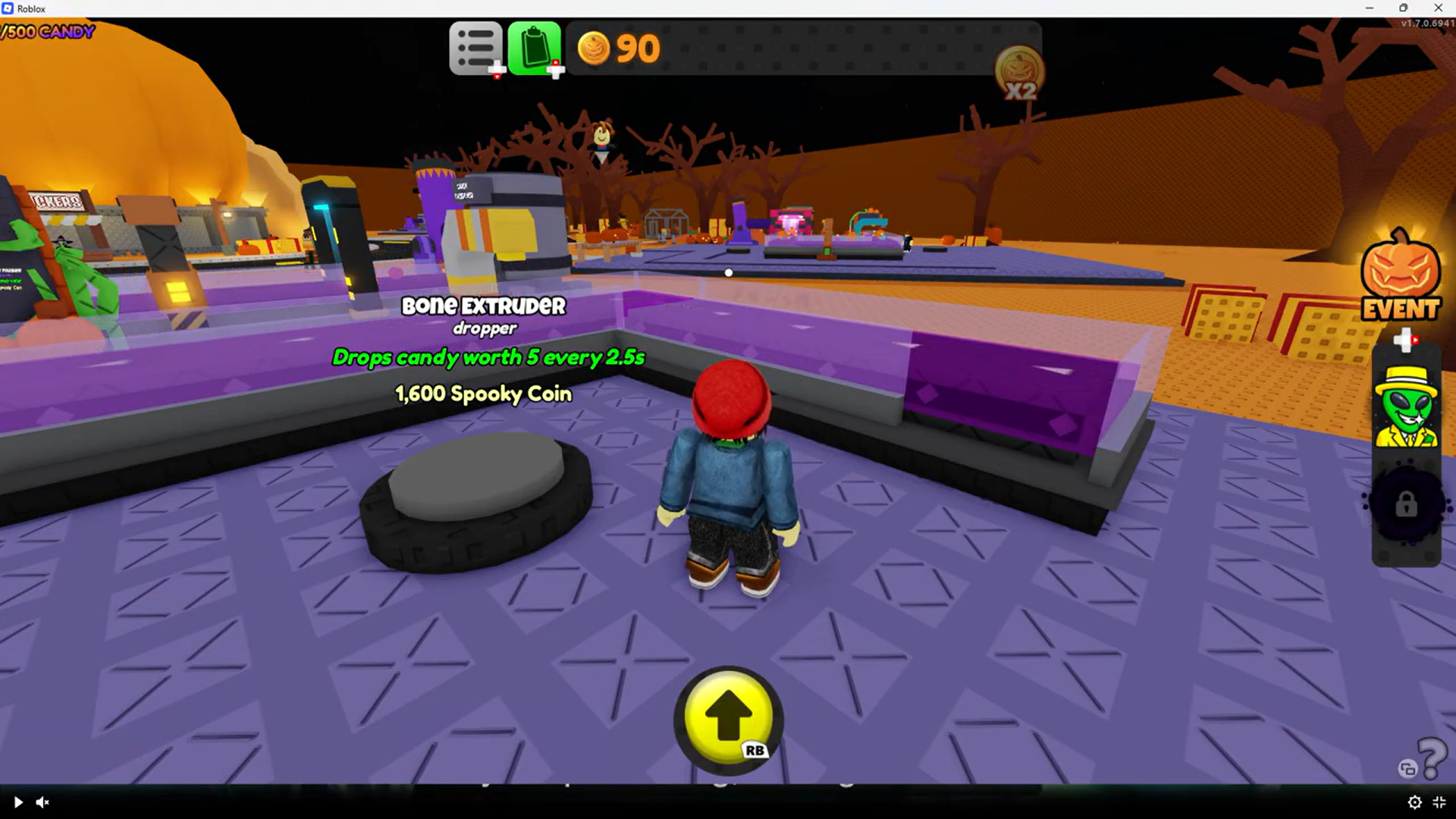 Halloween Event in Sell Lemons / Screenshot by - NerdsChalk