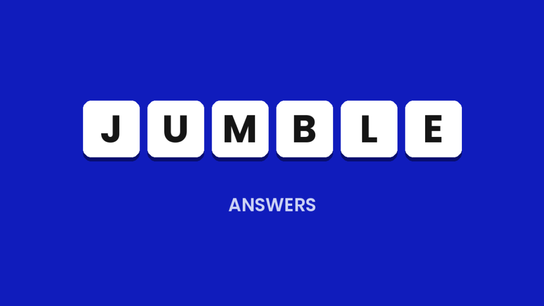 The icon or name of Jumble.