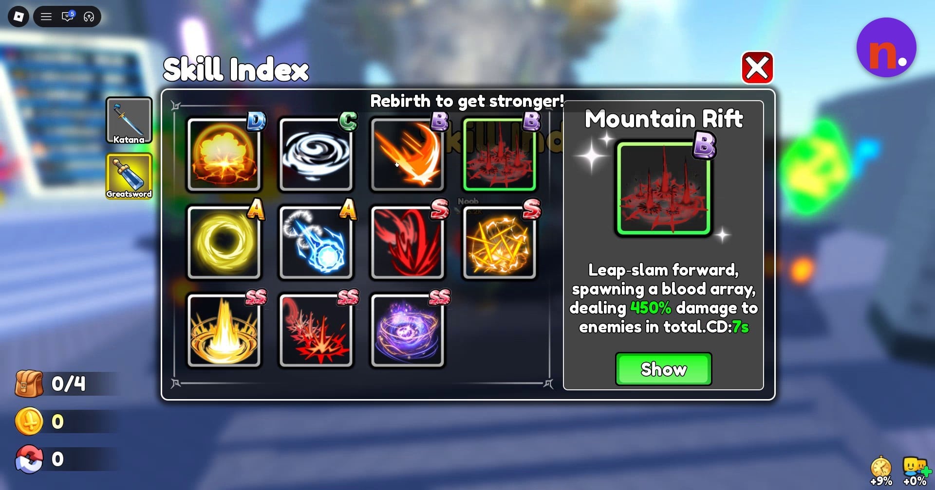 Mountain Rift’s leap and slam