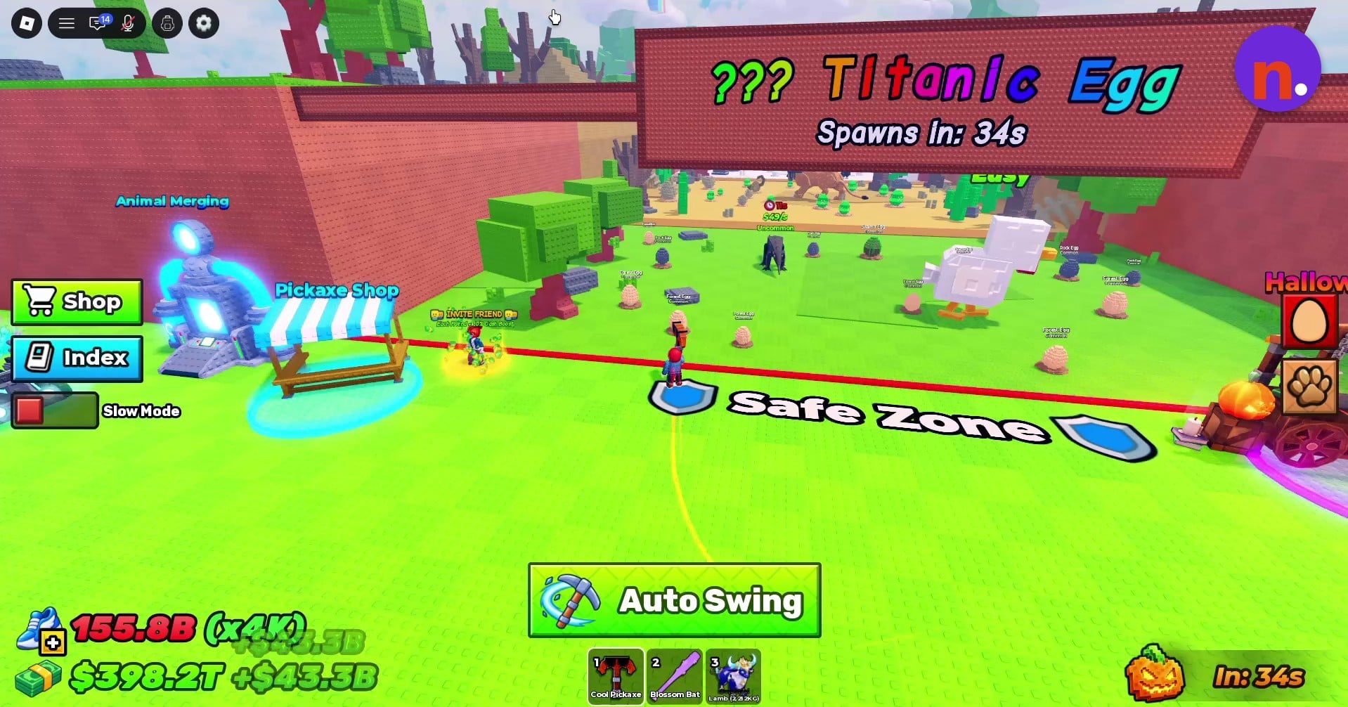 Phantom Eggs countdown location