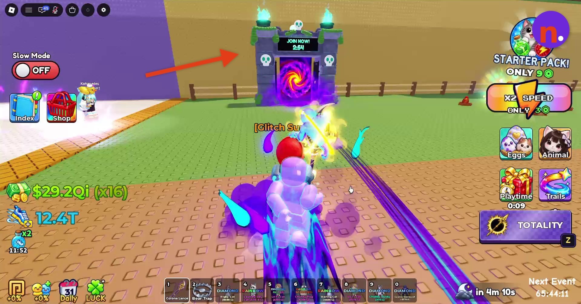 The Pumpkin Rift gate