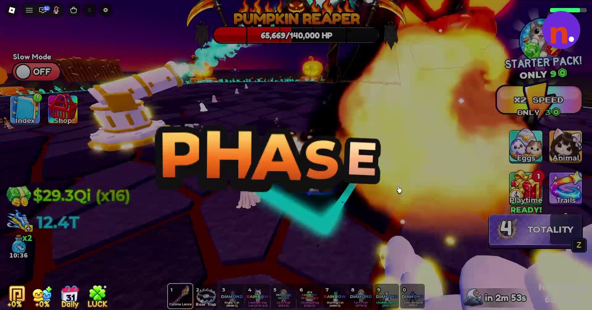 The Phase 2 transition