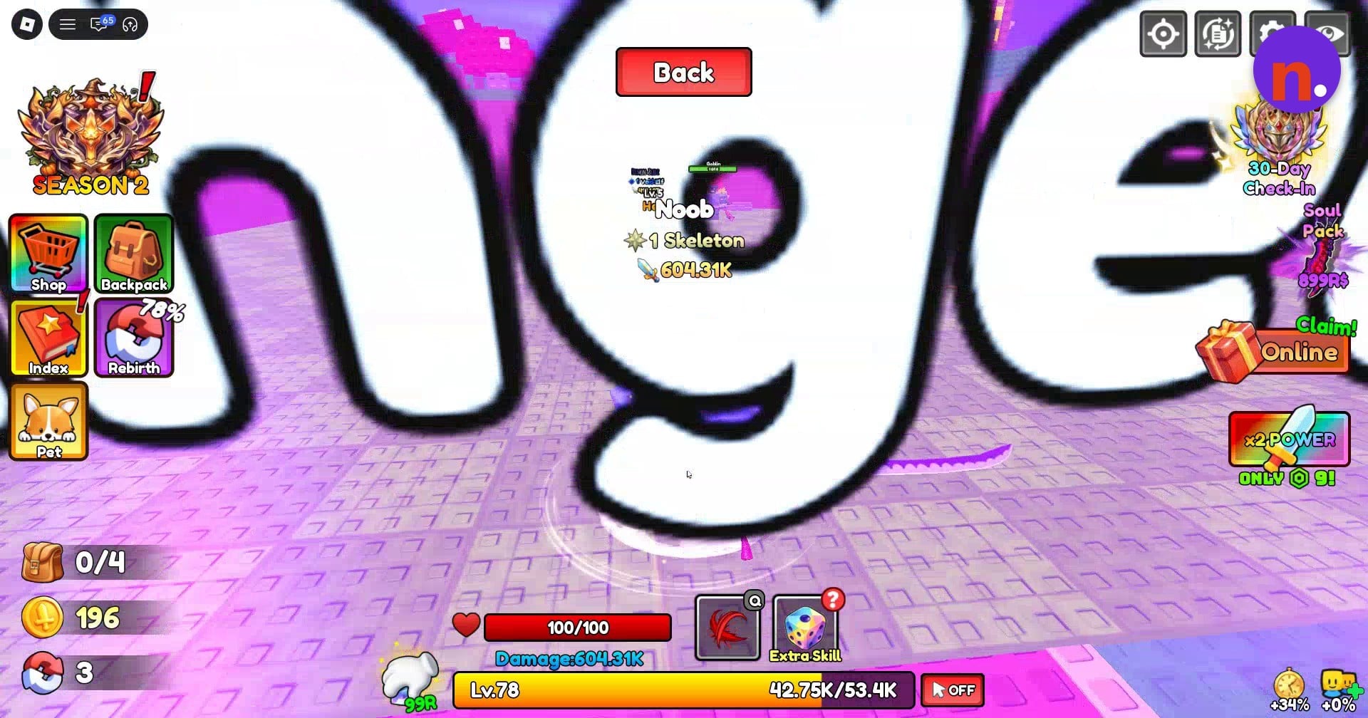 Using an equipped race during Dungeon combat