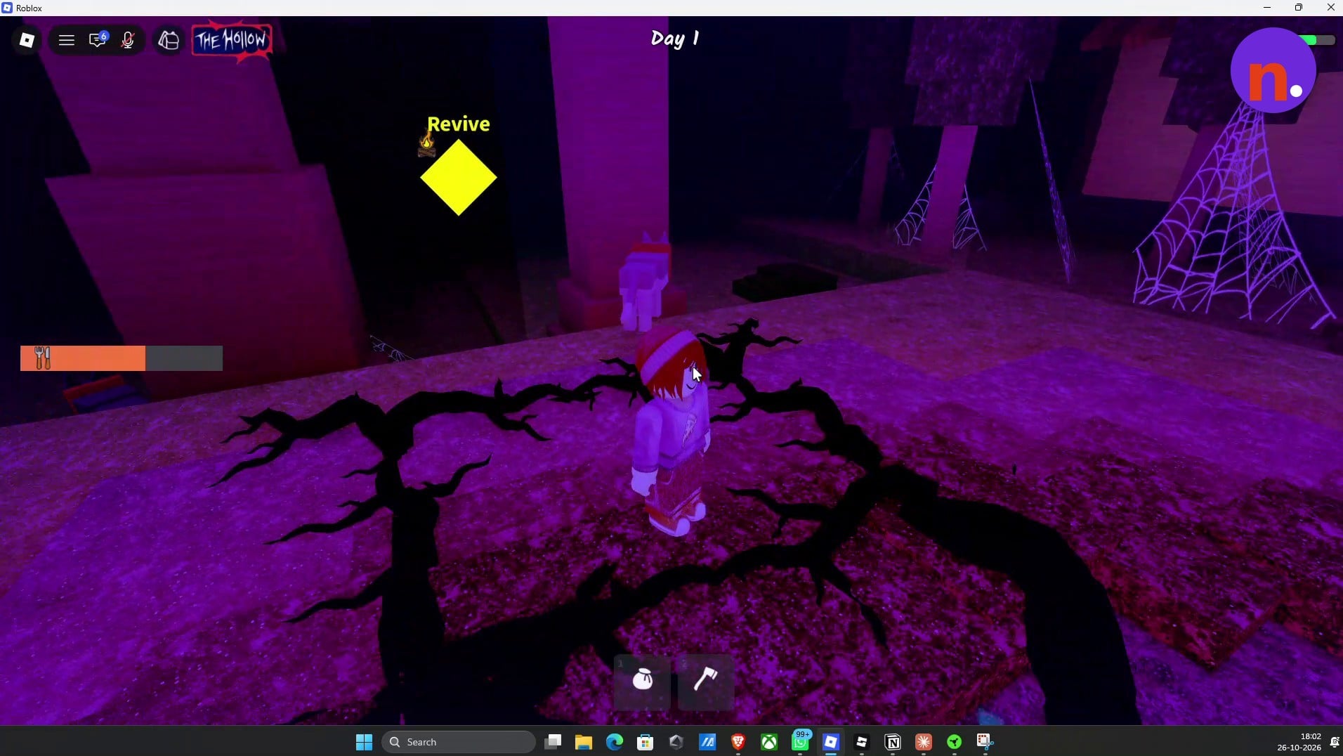 Walk into the center of the corruption rift