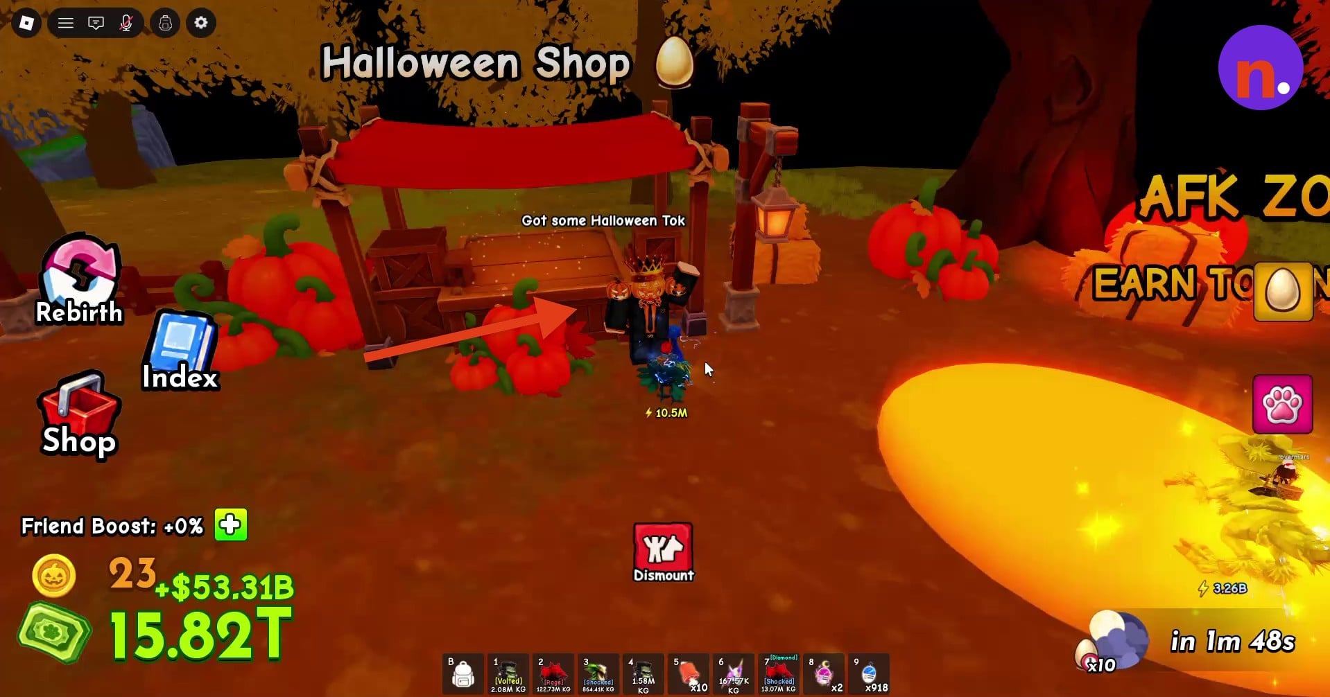 Shop Guy at the Halloween Shop