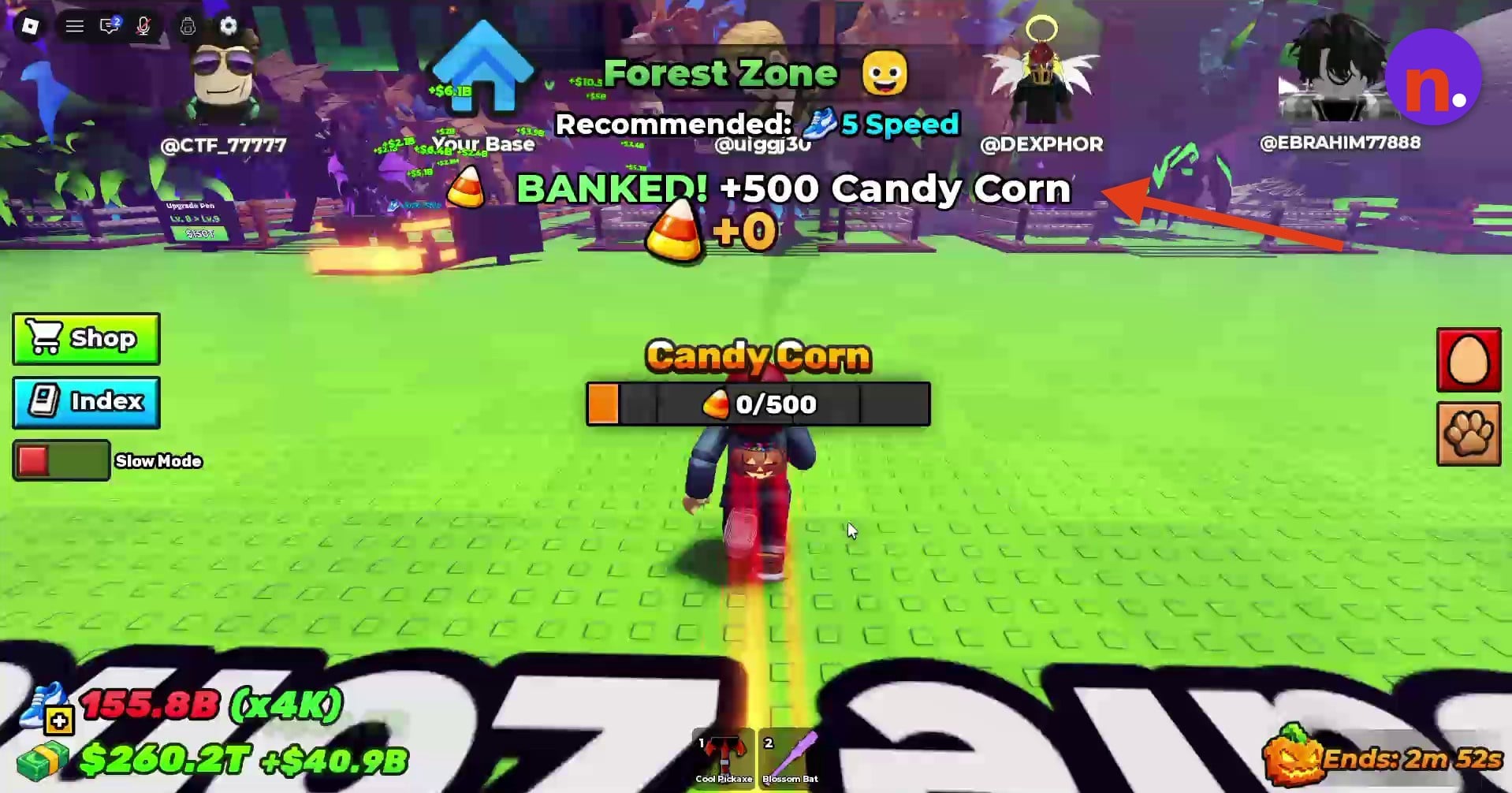 The Safe Zone deposit boundary