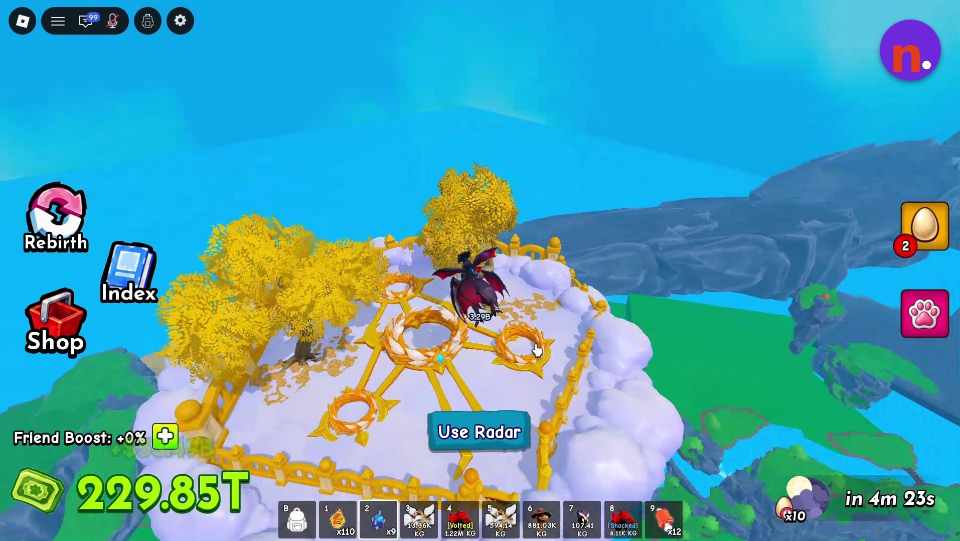Heaven Island’s ritual platform