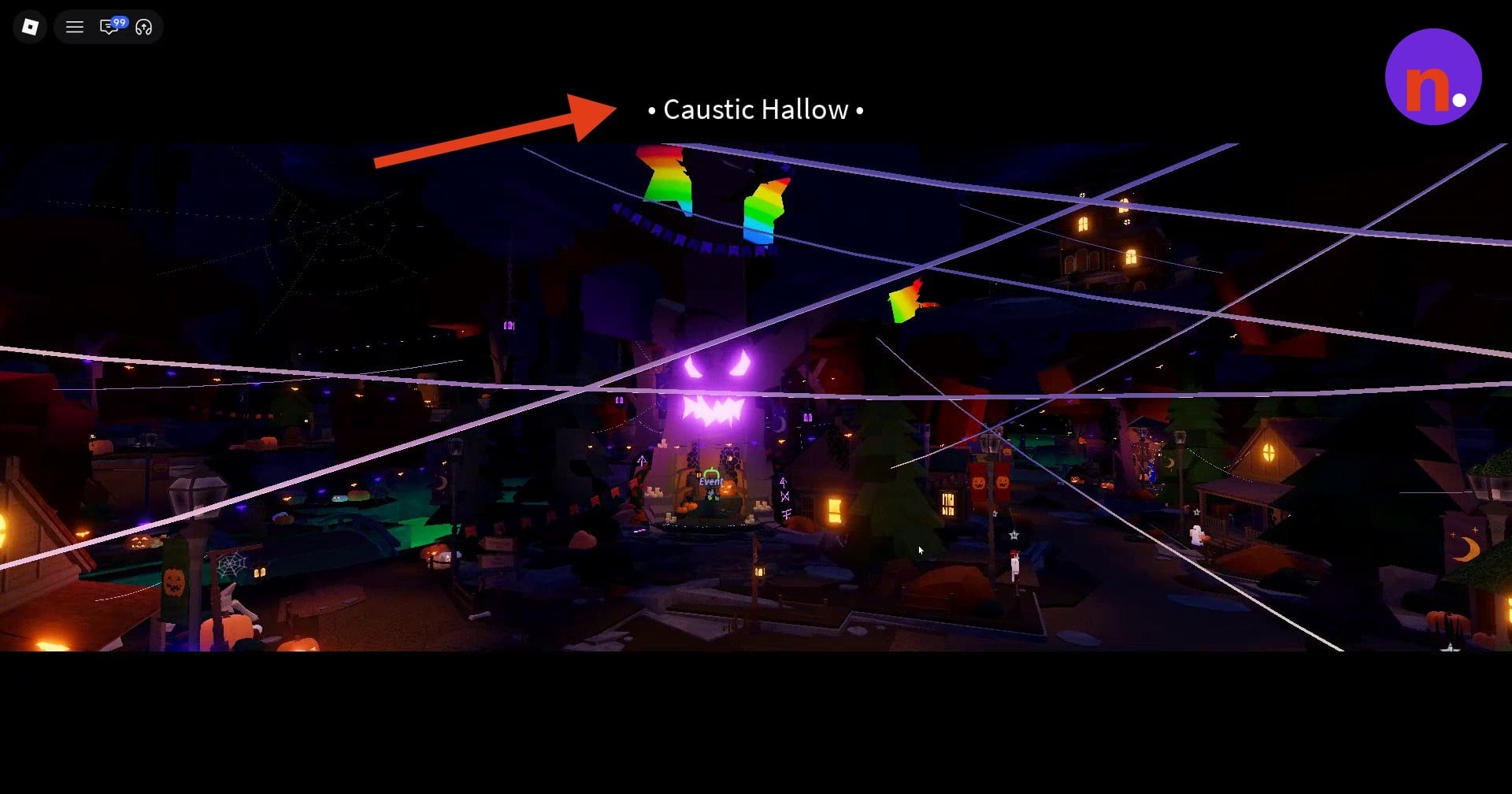 Arrival at Caustic Hallow