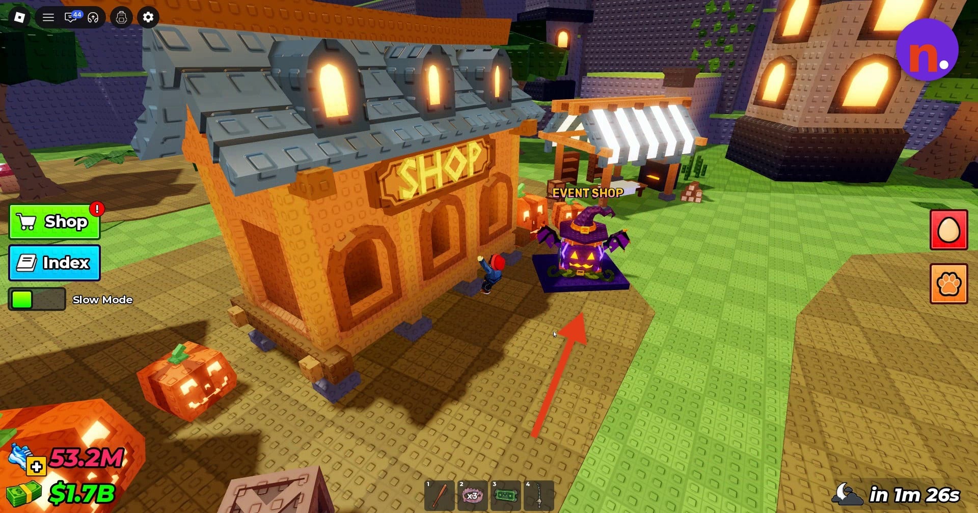 The Event Shop stall