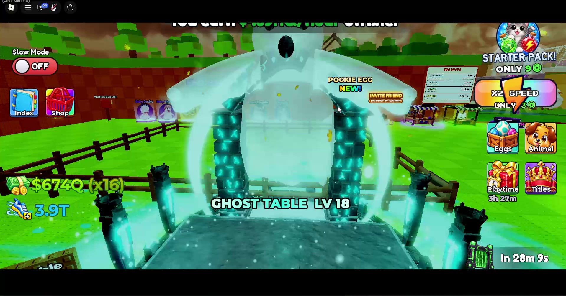 The Ghost Table reveal