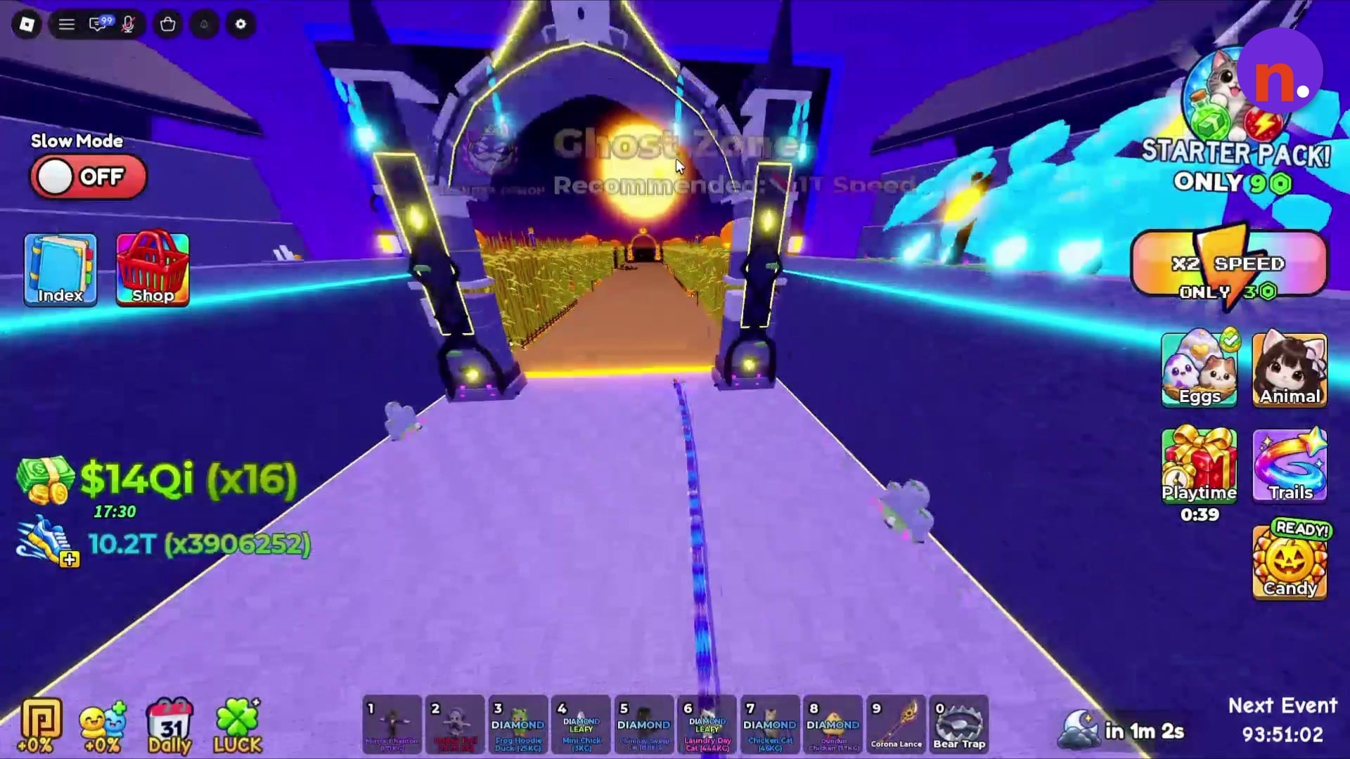 The approach through Ghost Zone