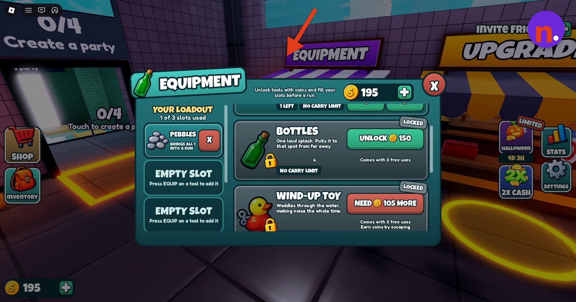 Check your equipment