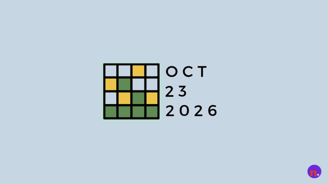 Game icon and date for Unwordle Hints and Answers for October 23, 2026